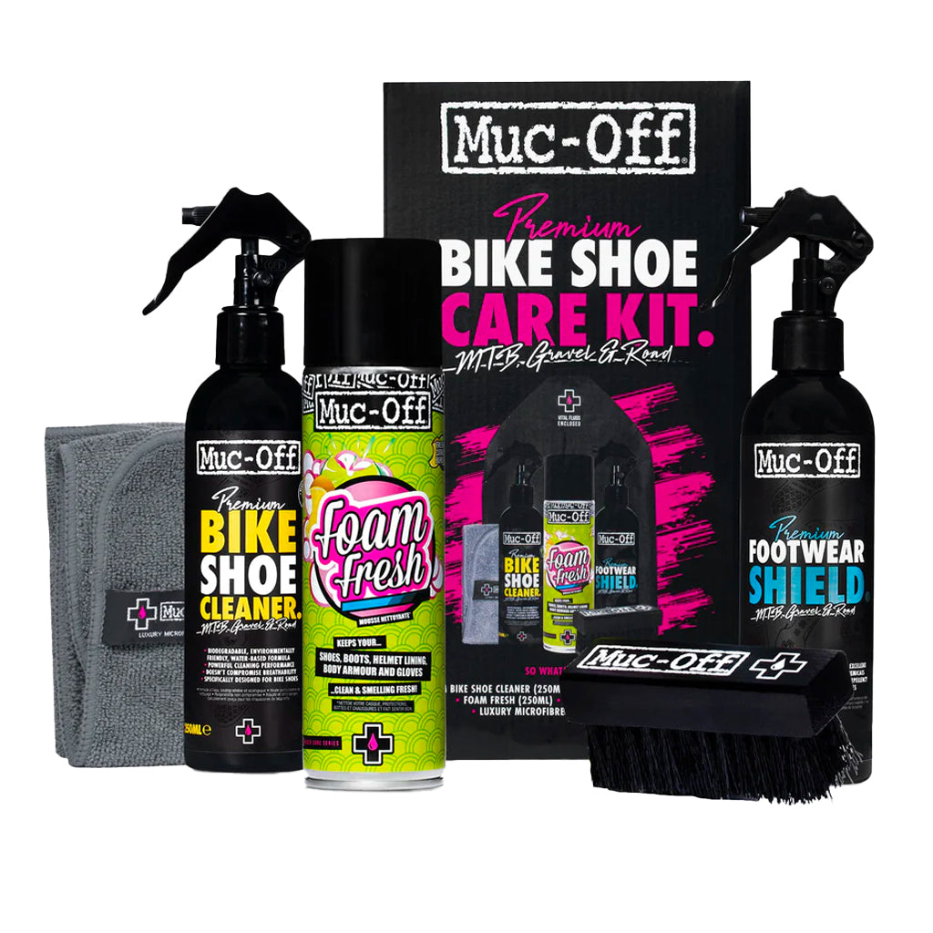 Kit d'entretien premium pour chaussures de vélo Muc-Off