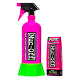 Muc-Off  Punk Powder 4x30g and Aluminum Bottle