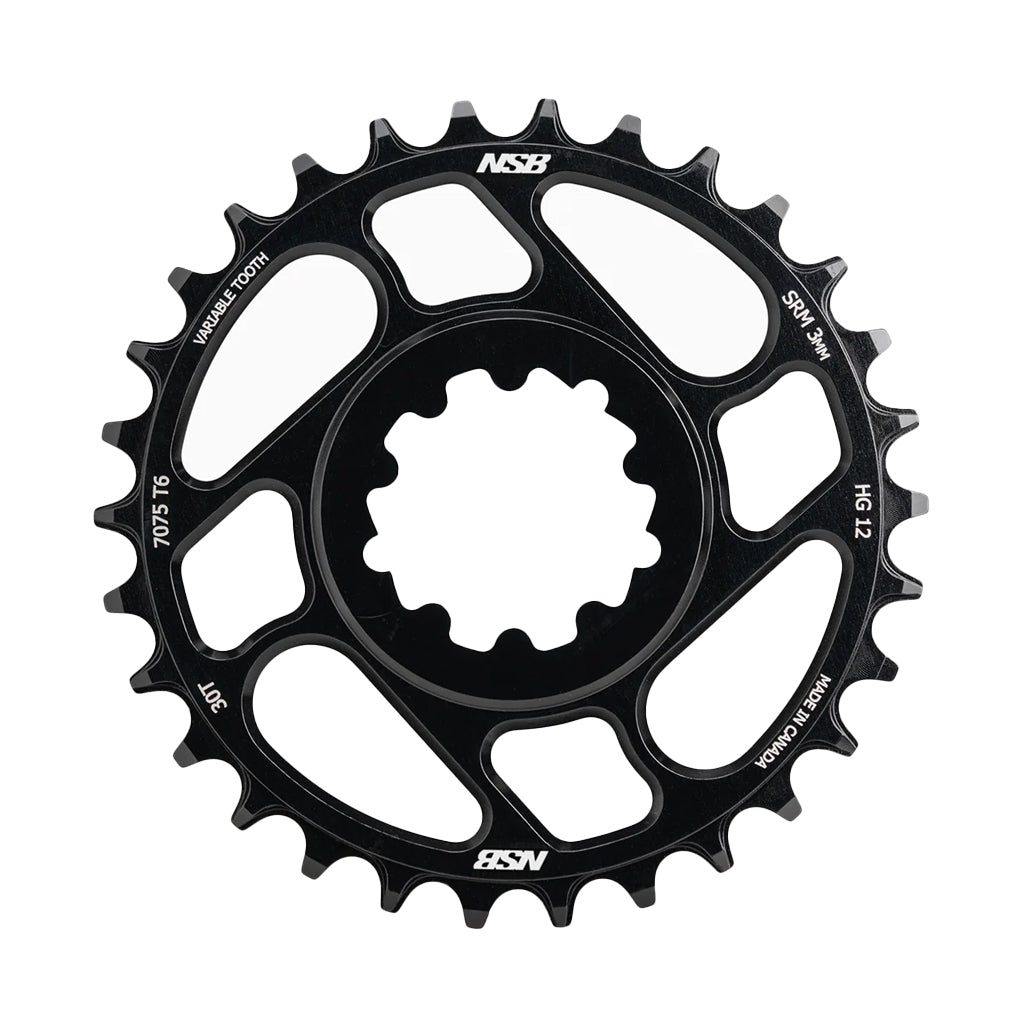 North Shore Billet Variable Tooth Chainring Direct Mount SRAM Boost Shimano 12-Speed