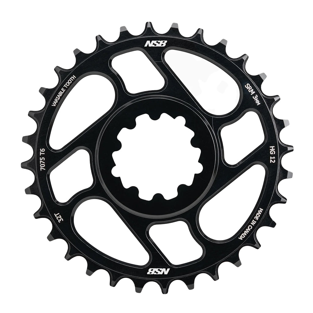 North Shore Billet Variable Tooth Chainring Direct Mount SRAM Boost Shimano 12-Speed