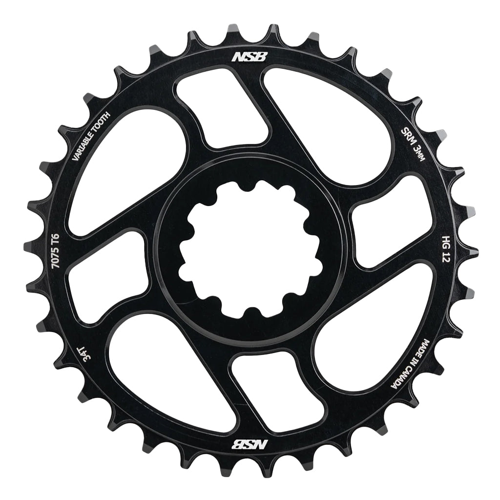 North Shore Billet Variable Tooth Chainring Direct Mount SRAM Boost Shimano 12-Speed