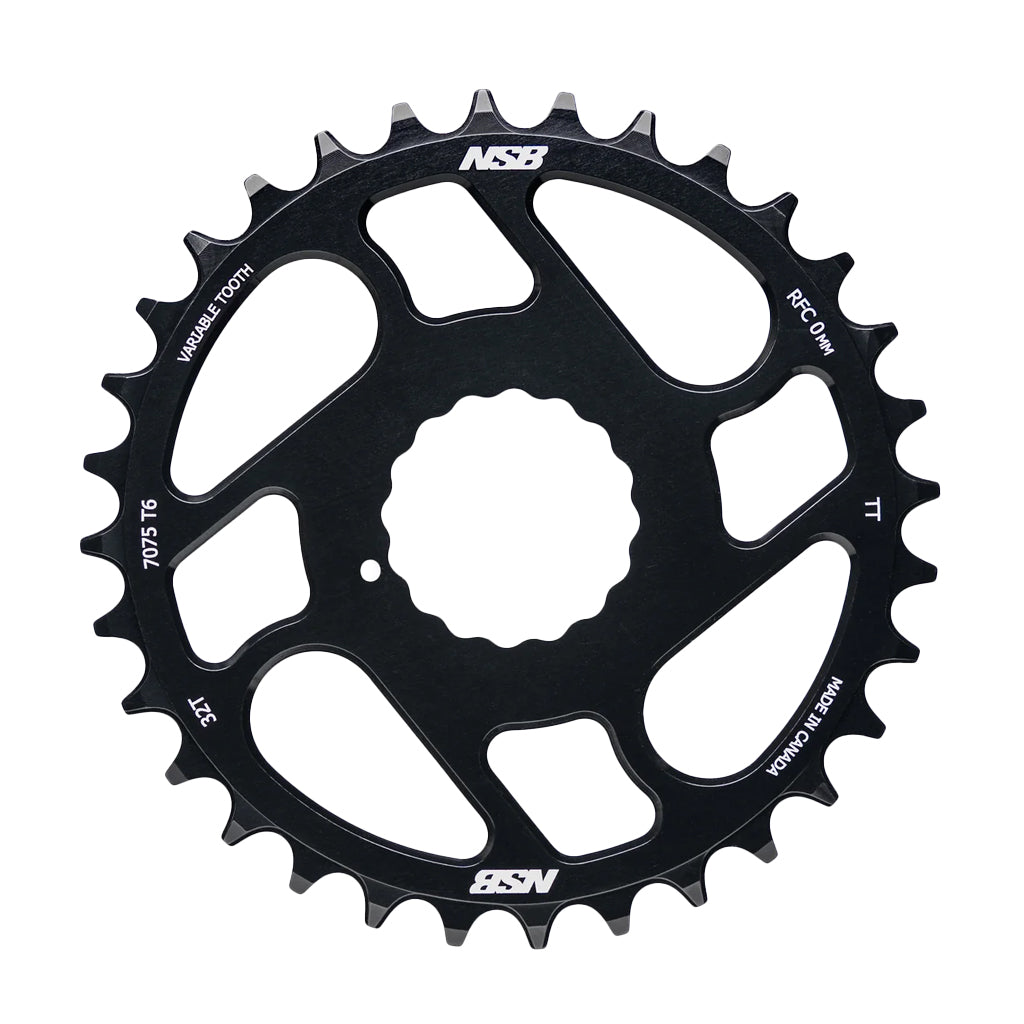North Shore Billet Variable Tooth Chainring Direct Mount SRAM T-Type RaceFace Cinch