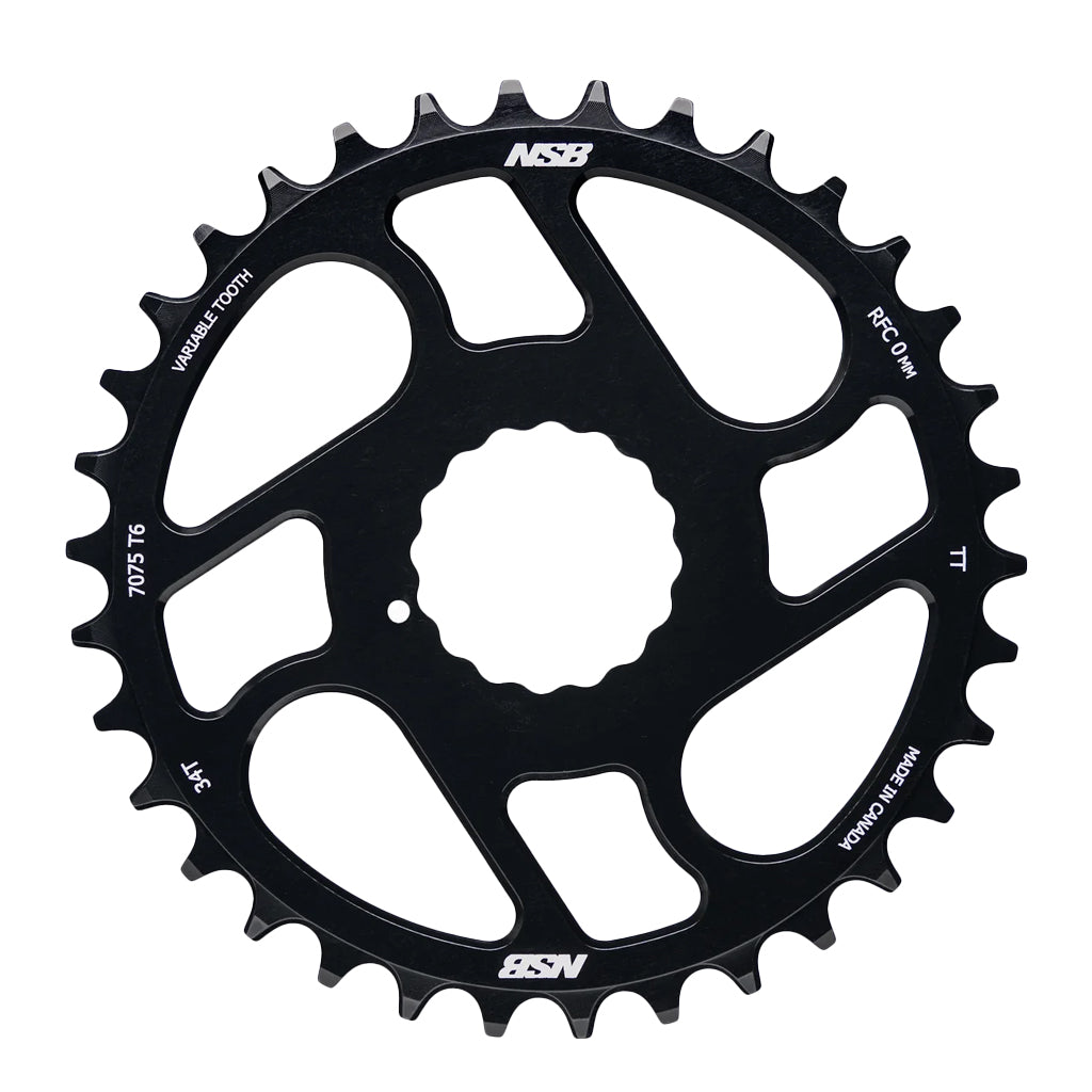 North Shore Billet Variable Tooth Chainring Direct Mount SRAM T-Type RaceFace Cinch