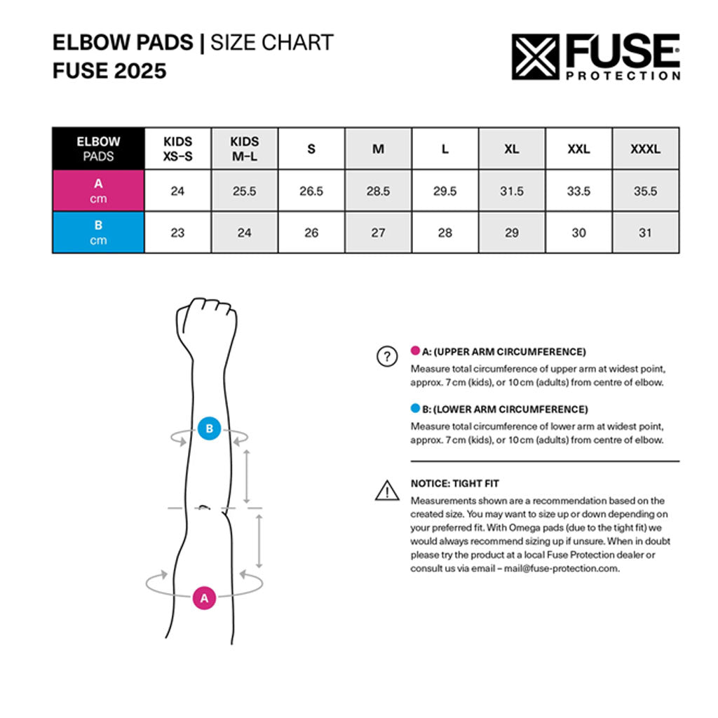 Fuse Omega Elbow Pad