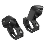 Supports à clipser PRO noir 31,8 mm / 22,2 mm alliage