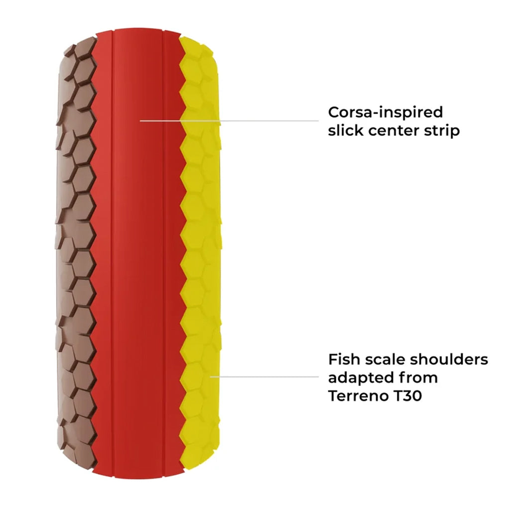 Vittoria Terreno PRO T10 Hardpack Gravel Course Tubeless-Prêt