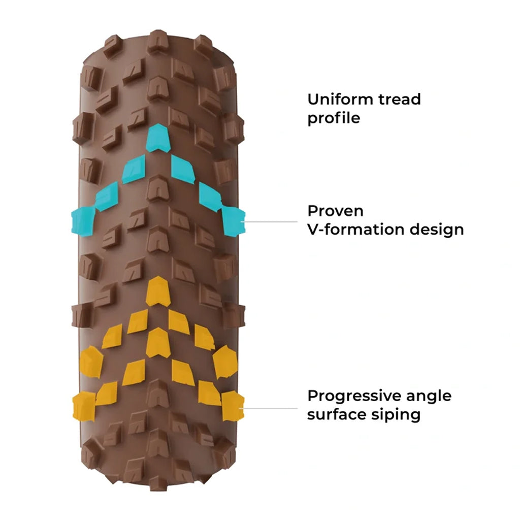 Vittoria Terreno PRO T60 Course Gravel Mixte Prêt Tubeless