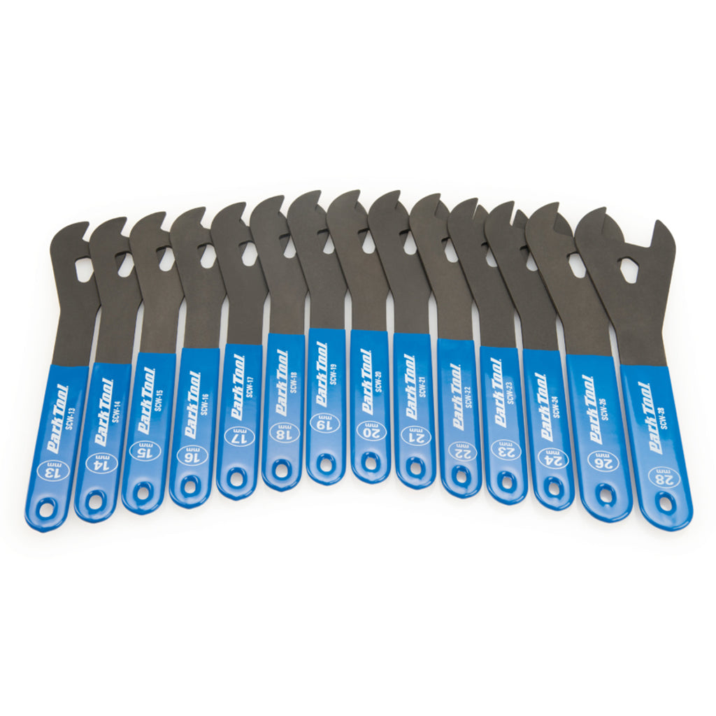 Park Tool SCW-SET.3 Shop Cone Wrench Set 13mm to 28mm