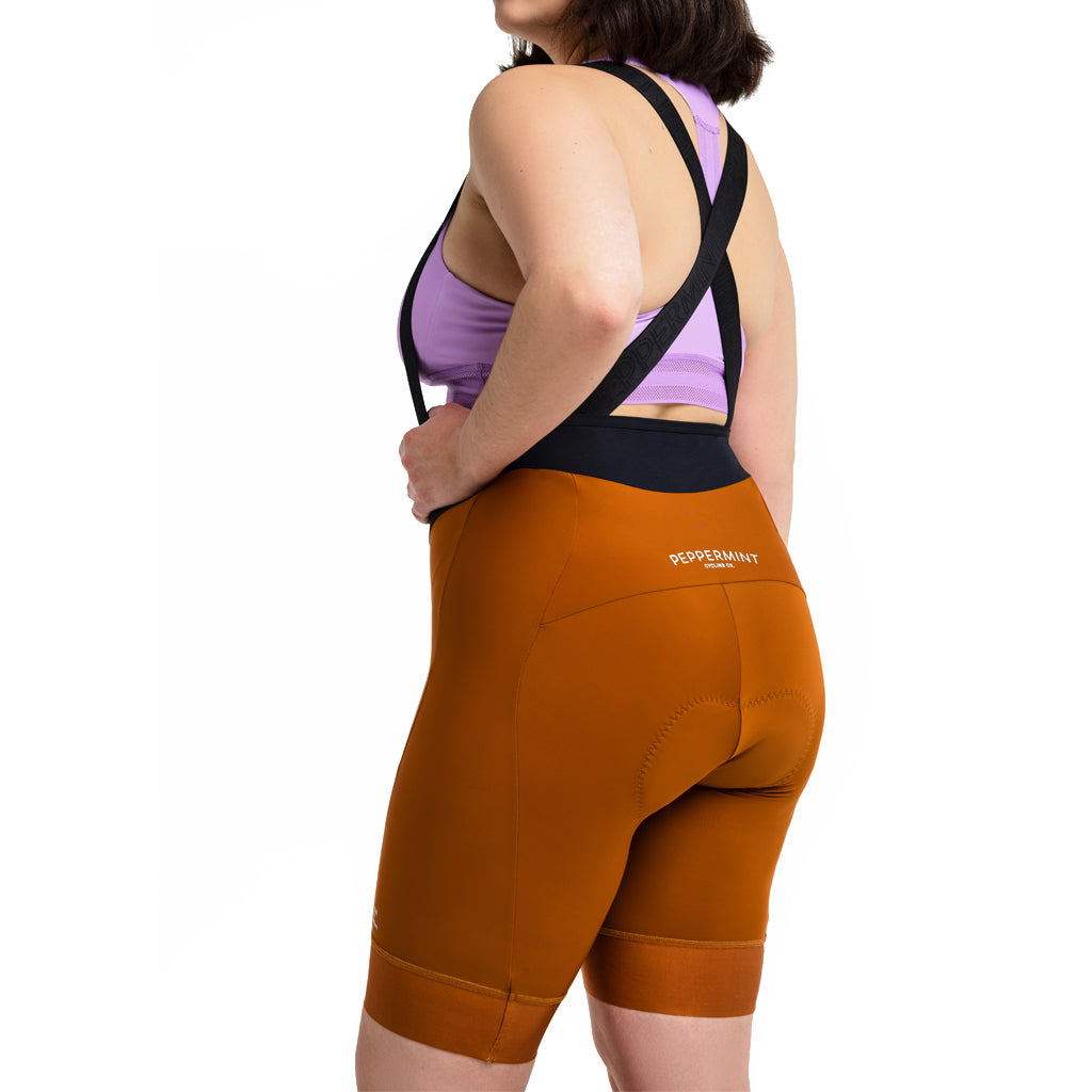 Cuissard à bretelles Signature pour femmes de Peppermint Cycling Co.