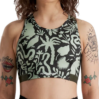 Soutien-gorge à col haut Signature pour femmes de Peppermint Cycling Co.