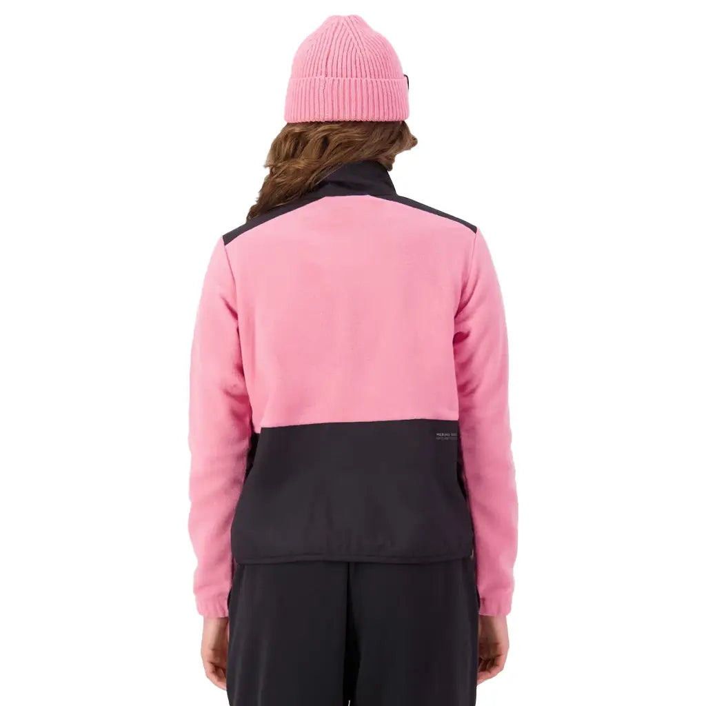 Polaire en laine Pileup Mons Royale pour femme, 1/4 zip