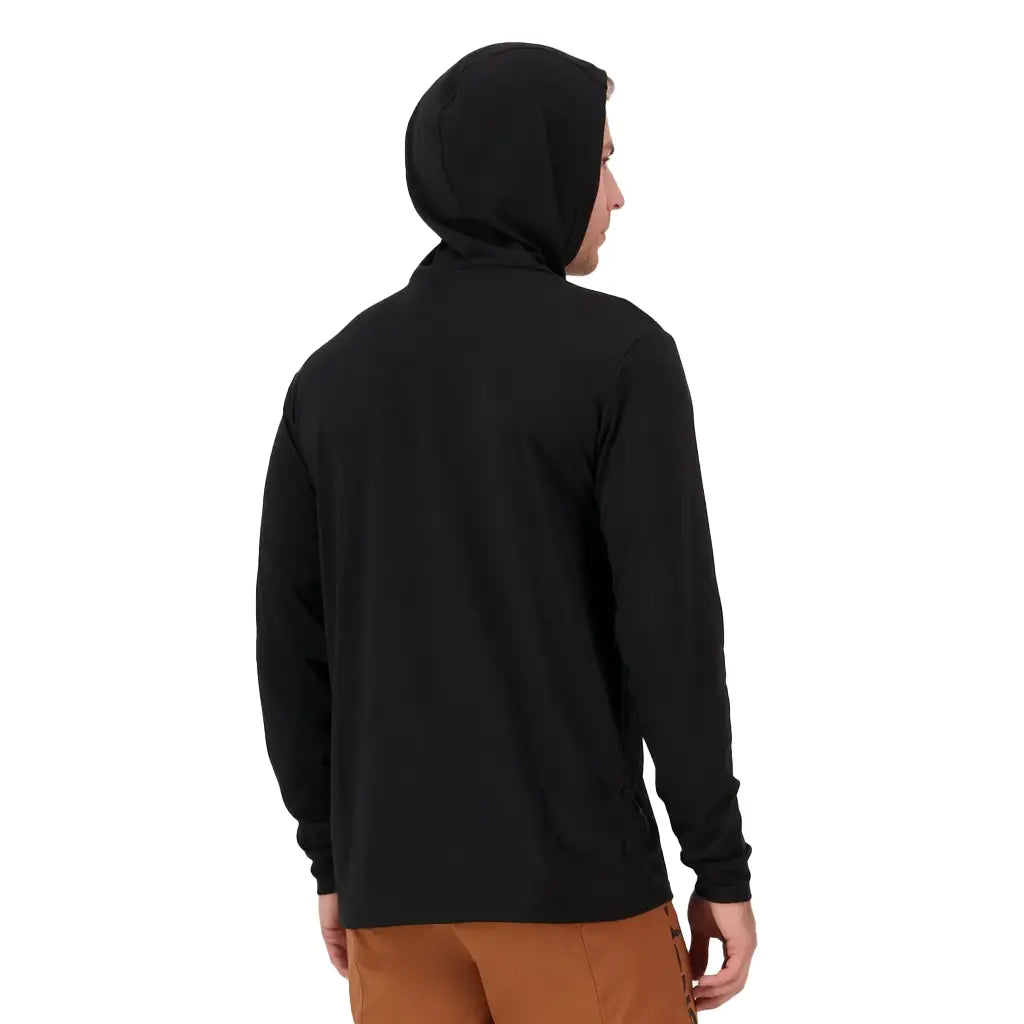 Sweat à capuche à manches longues en mérinos Pivot pour homme Mons Royale