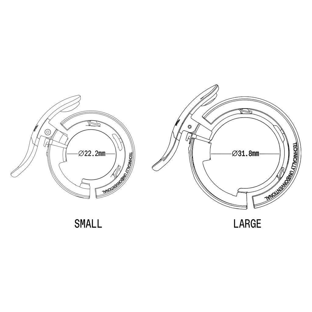 Sonnette de vélo Knog Oi Prima Large