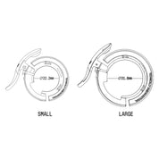 Sonnette de vélo Knog Oi Prima Large