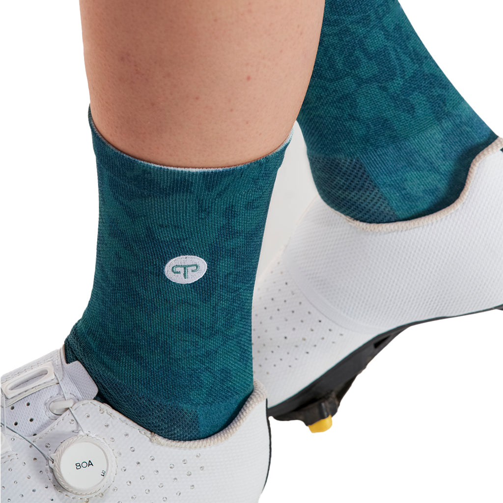 Peppermint Cycling Co. Signature Print Socks Women's