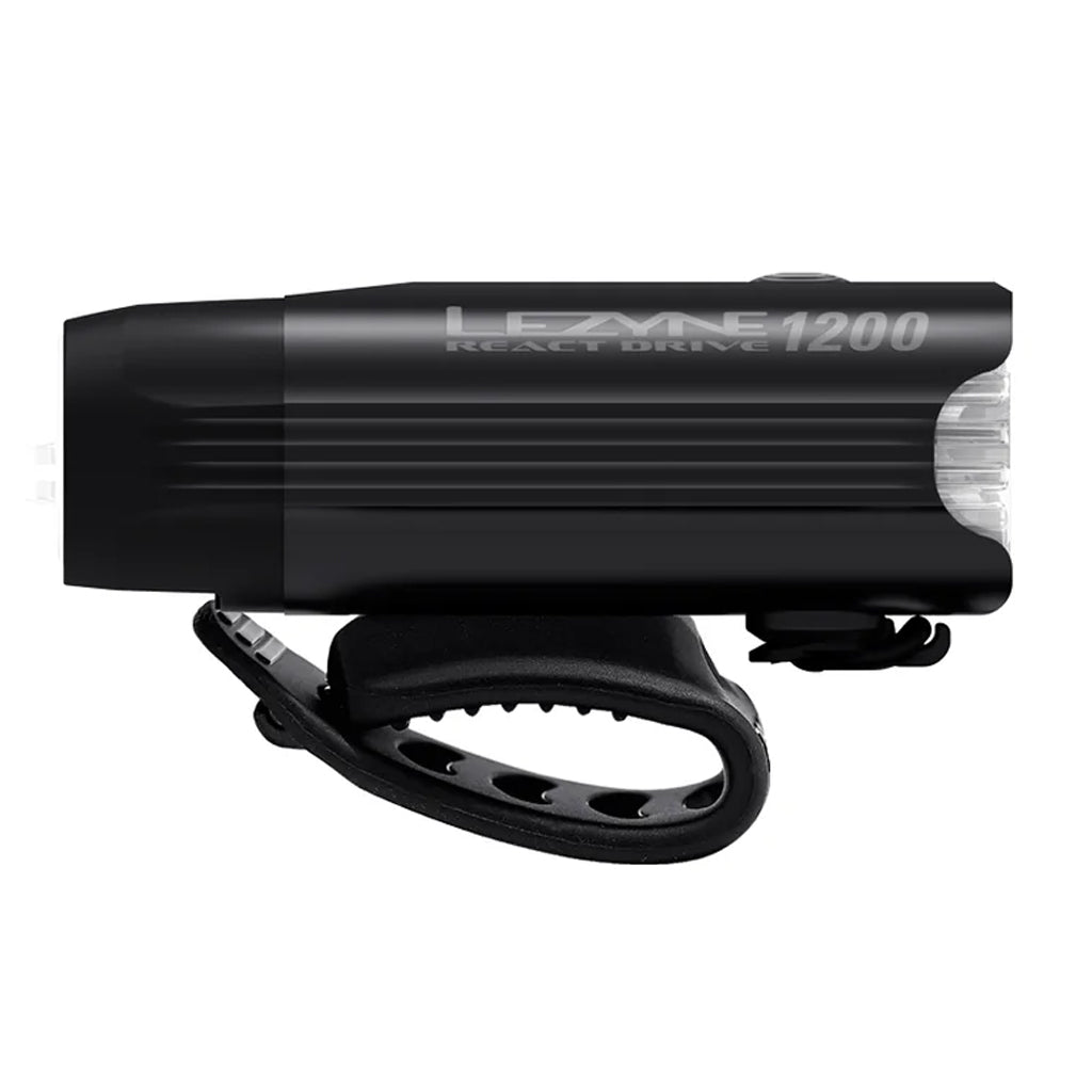 Lezyne React Drive Front - LED Front Bike Light With Built-in Vehicle Alerts