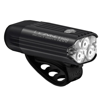 Lezyne React Drive Front - LED Front Bike Light With Built-in Vehicle Alerts