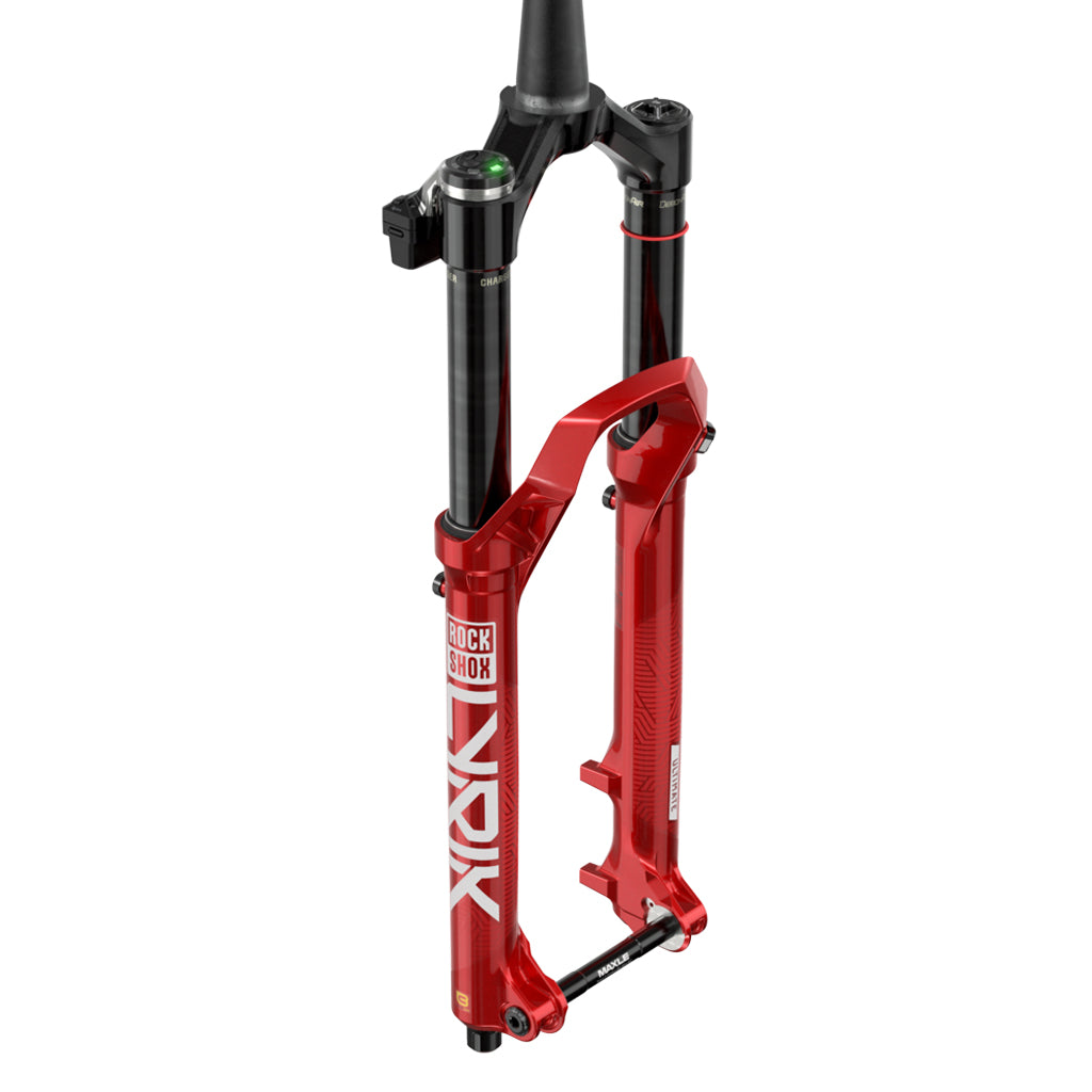 RockShox Lyrik Flight Attendant - Rouge Électrique (Télécommande Vendue Séparément)