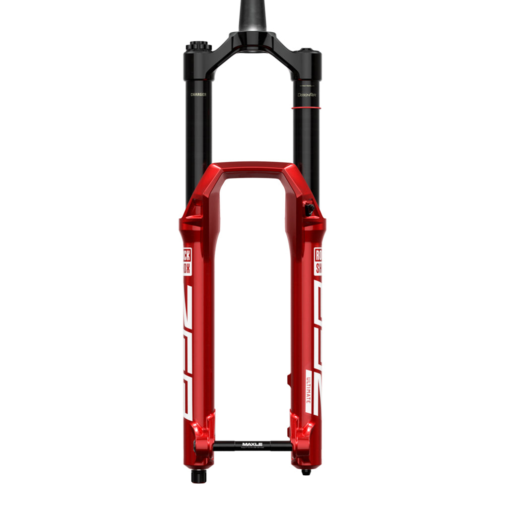 RockShox Zeb Ultimate - Electric Red/Gloss