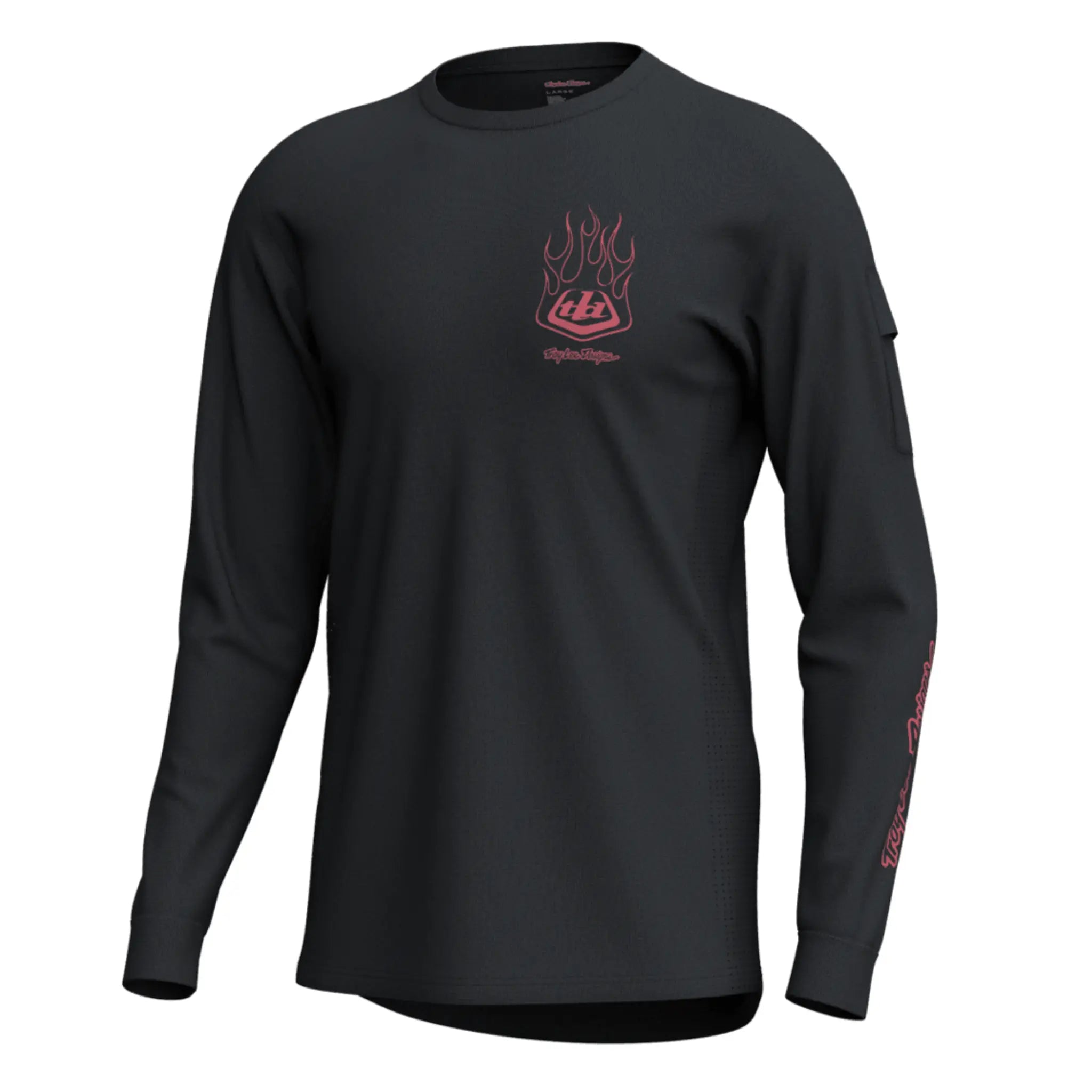 Troy Lee Ruckus LS Ride Tee - Ember