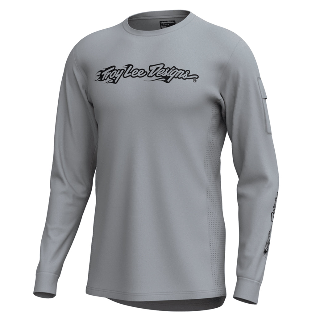 Troy Lee Ruckus LS Tee de course - Burn Out
