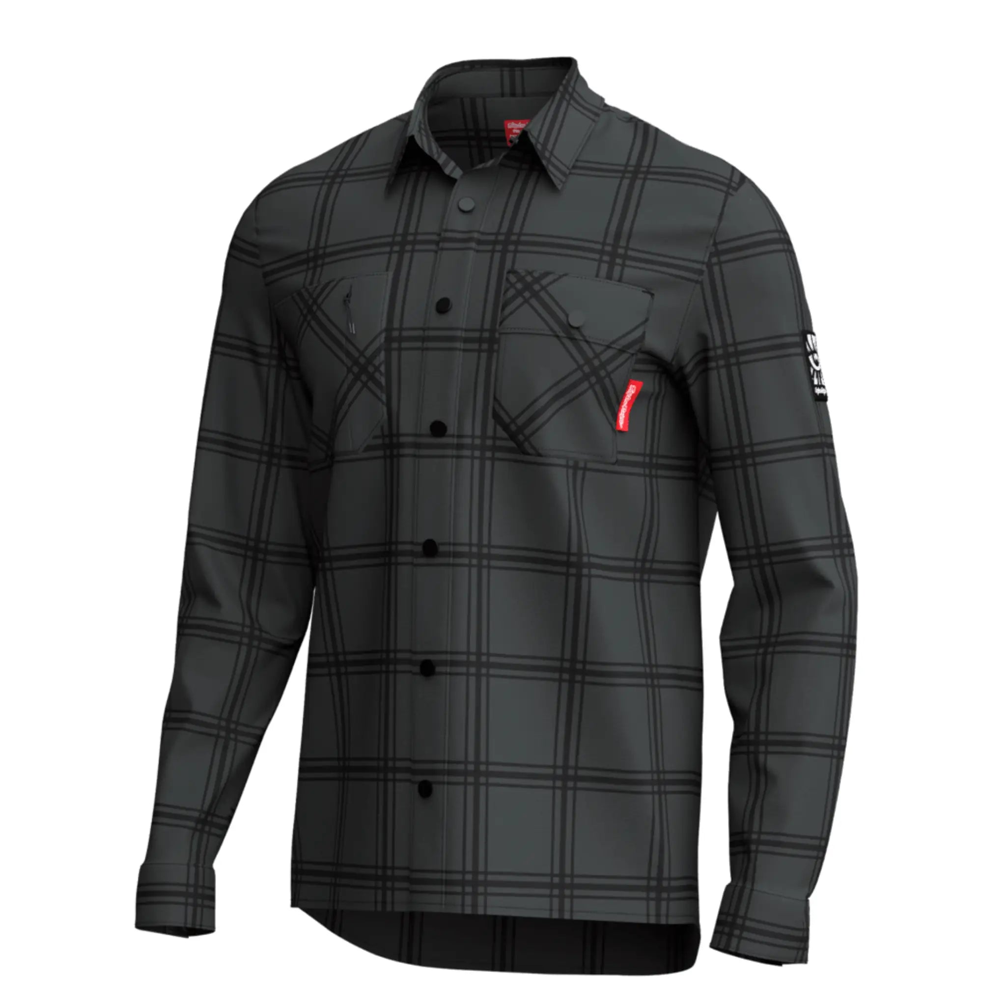 Troy Lee Designs Ruckus Ride Flannel - Yd Plaid