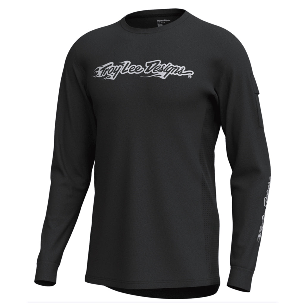 Troy Lee Ruckus LS Tee de course - Burn Out