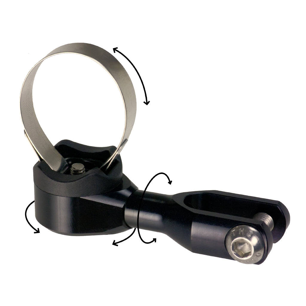 Schmidt SON Delux 3D H-Bar Mount - 90 Degree
