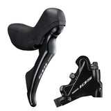 Shimano 105 ST-R7020 Hydraulic Brake/Shift Lever with BR-R7070 Front Flat Mount Caliper
