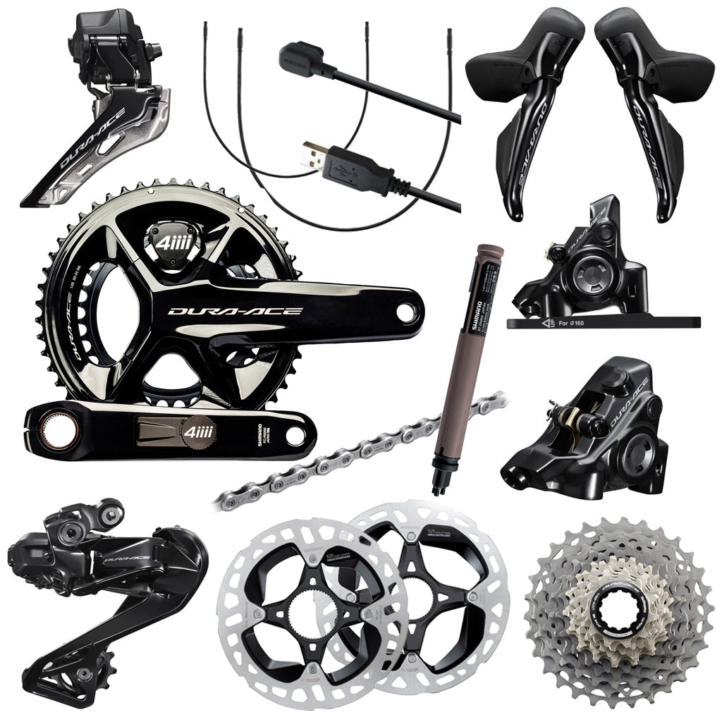 Shimano Dura-Ace R9270 Di2 12-Speed 4iiii Precision 3 Powermeter Build Kit (New Take-Off)