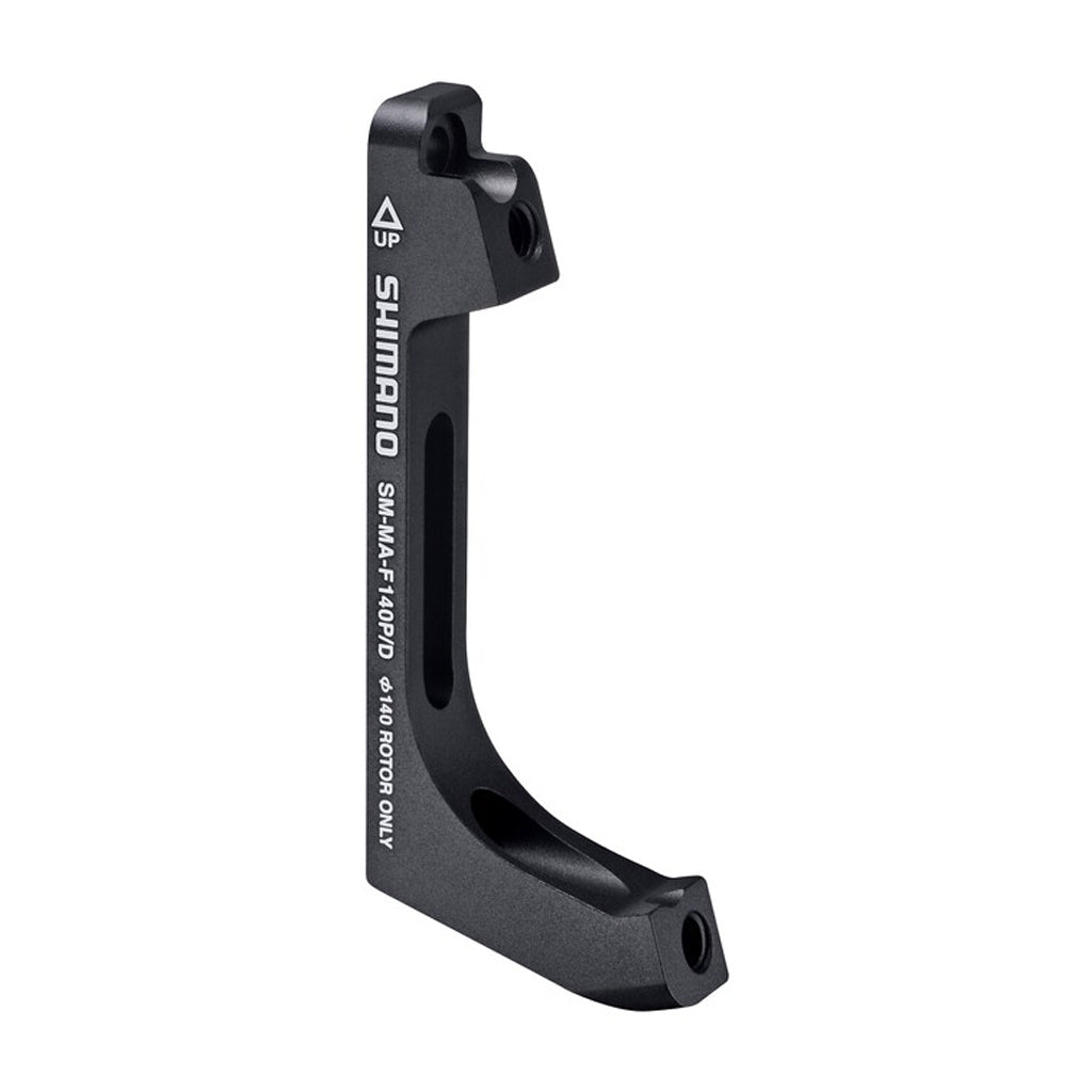 Adaptateur de montage de frein à disque avant Shimano SM-MA-F140P/D de montage plat à montage sur tige 140mm