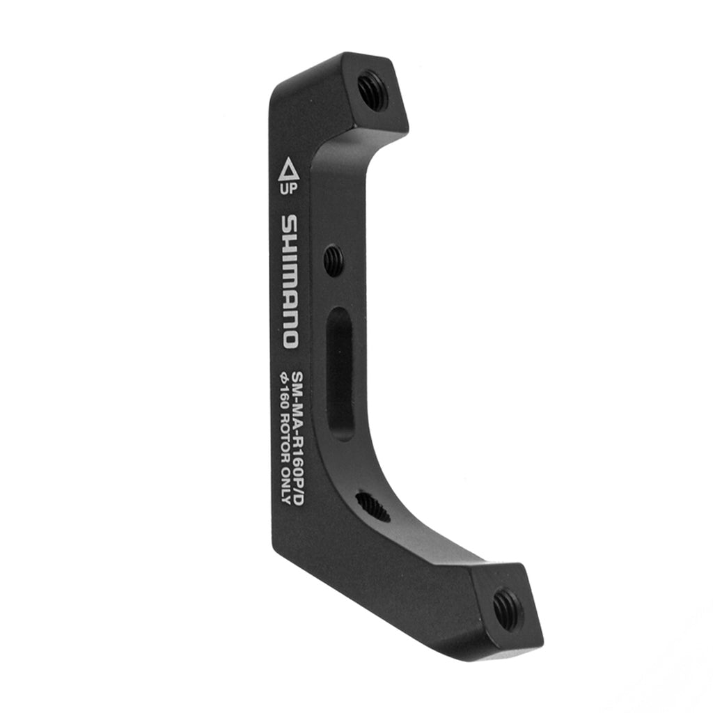 Shimano SM-MA-R160P/D Flat Mount to Post Mount 160mm Front Disc Brake Mount Adapter