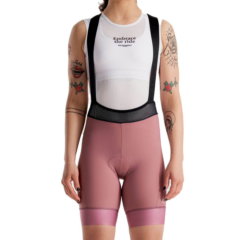 Cuissard à bretelles Signature pour femmes de Peppermint Cycling Co.