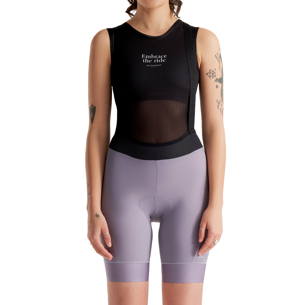 Cuissard à bretelles Signature pour femmes de Peppermint Cycling Co.