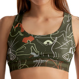 Brassière de sport Signature Peppermint Cycling Co. pour femmes