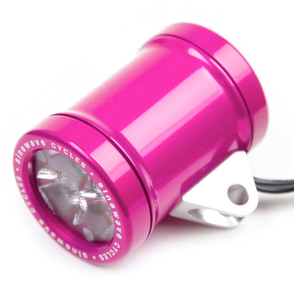 Sinewave Cycles/beacon2/pink×black Sinewave Cycles Beacon 2 LED Front Light – Steed Cycles