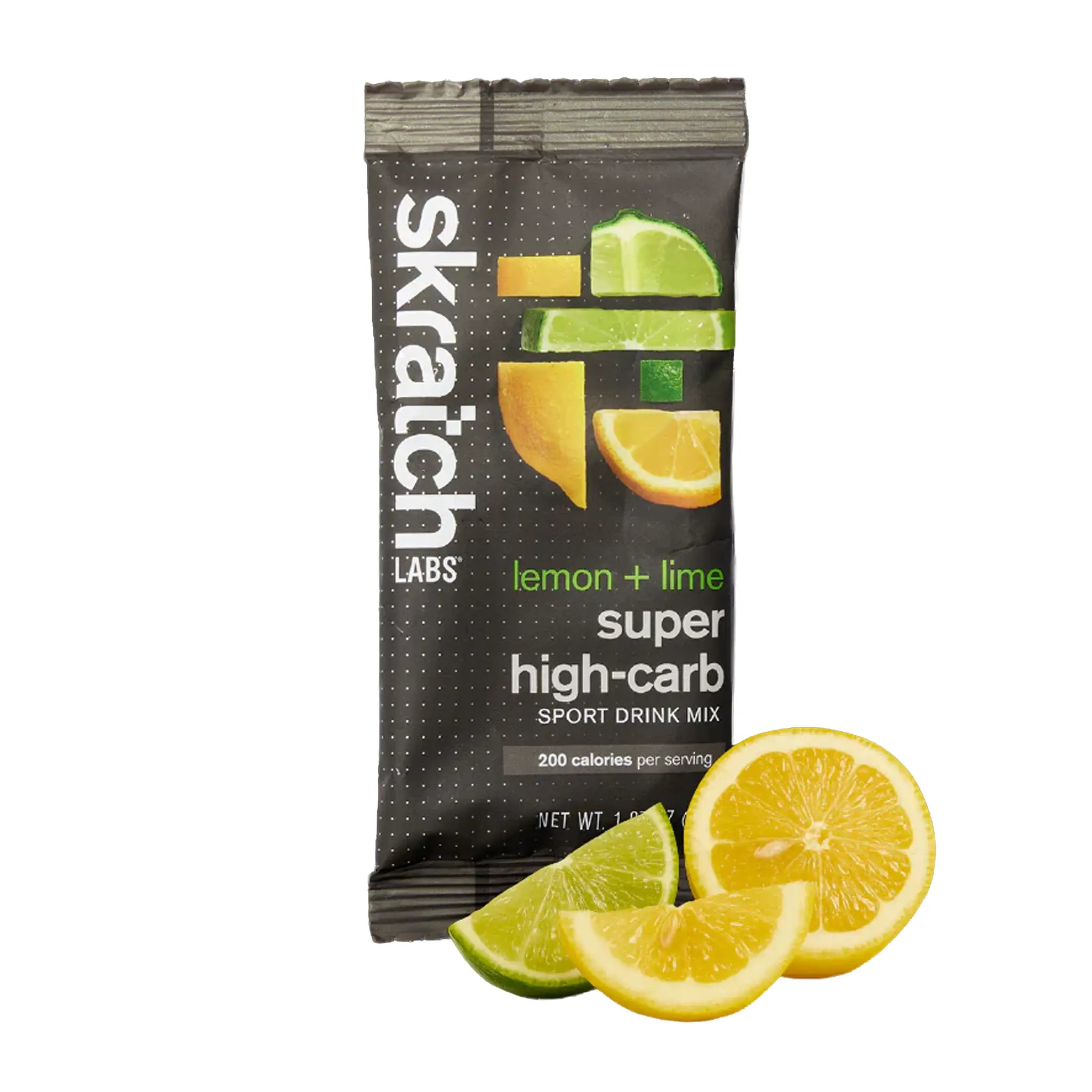 Mélange de boisson sportive super riche en glucides Skratch Labs Citron + Citron vert (Boîte de 8)