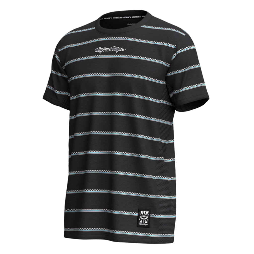 Troy Lee Designs T-shirt de conduite à manches courtes Skyline Checked Out