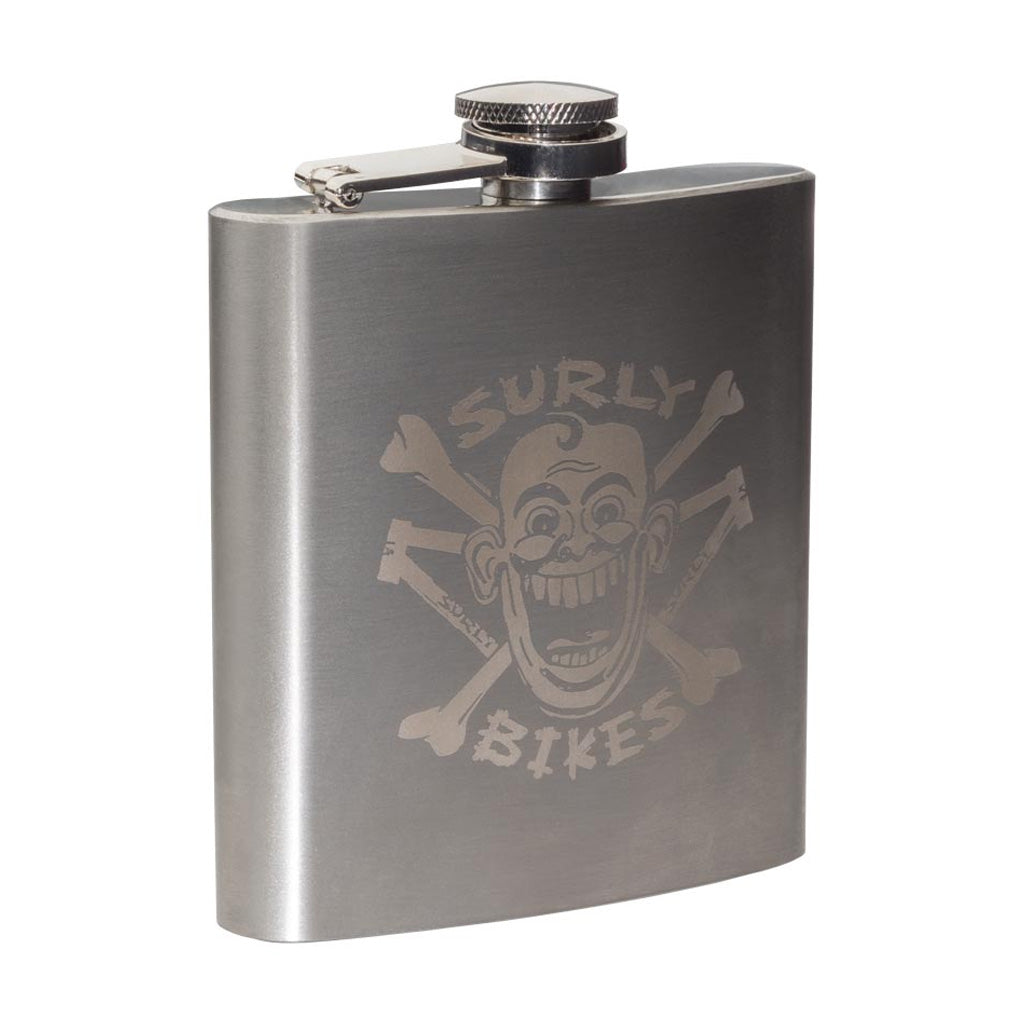 Surly 6oz Stainless Steel Hip Flask