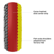 Vittoria Terreno T10 Endurance Gravel Hardpack Prêt pour Tubeless
