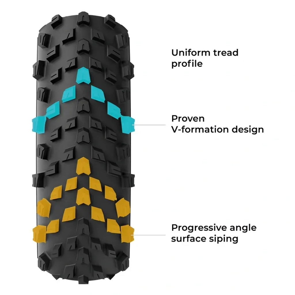 Vittoria Terreno T60 Gravel Mixte Endurance Prêt pour Tubeless