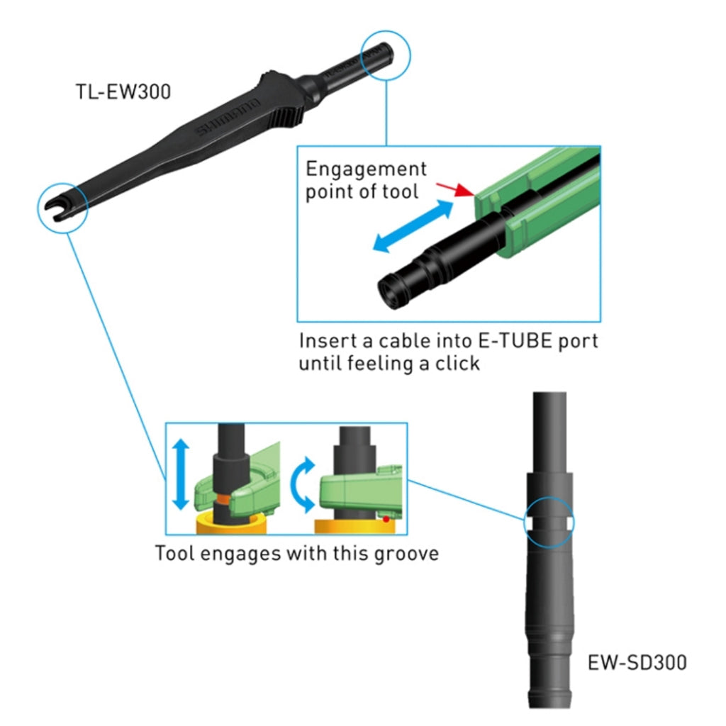 Outil de câble Shimano TL-EW300