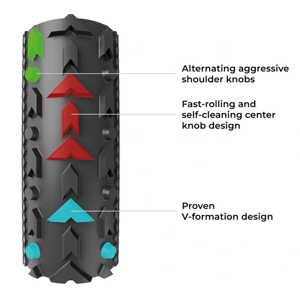 Vittoria Terreno T80 Grosse Graviers Détachés Endurance Prêt Tubeless