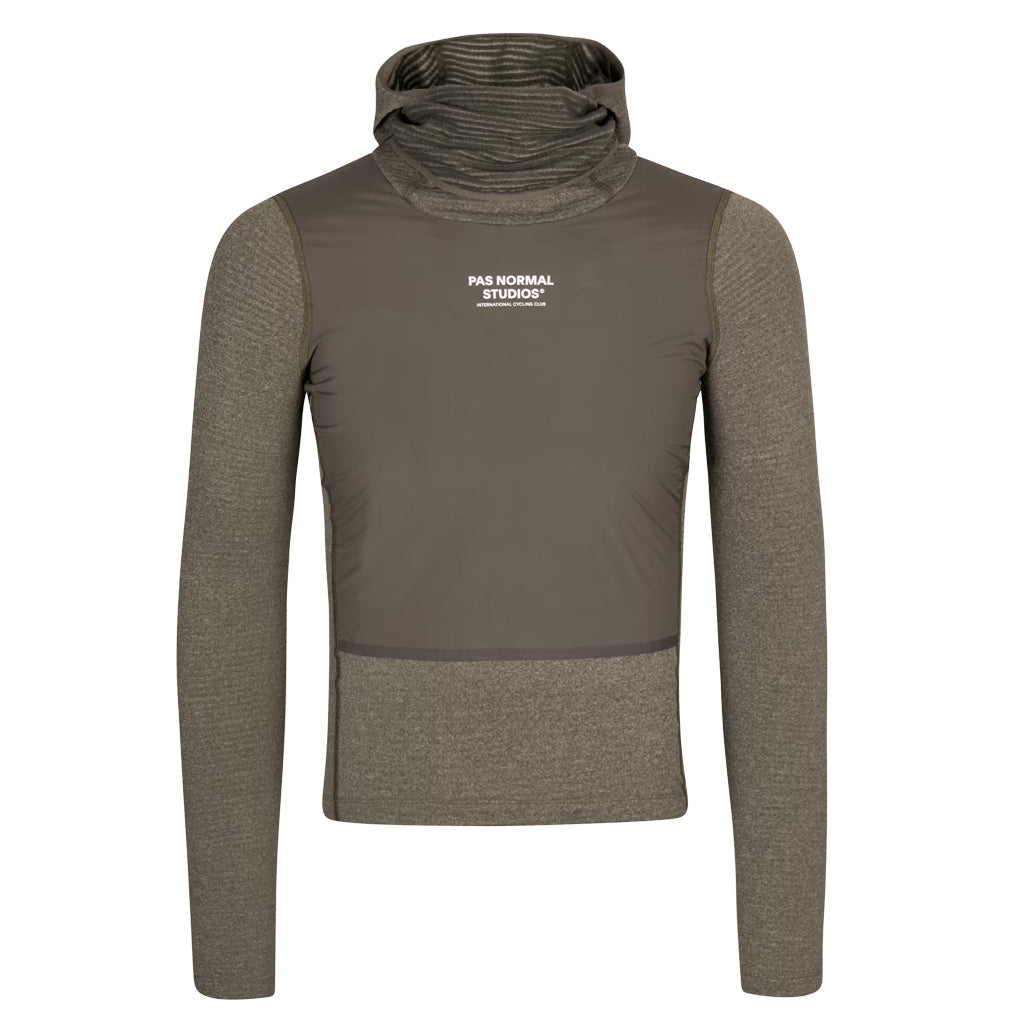 Pas Normal Studios Thermal Hooded Windproof Base Layer Men's