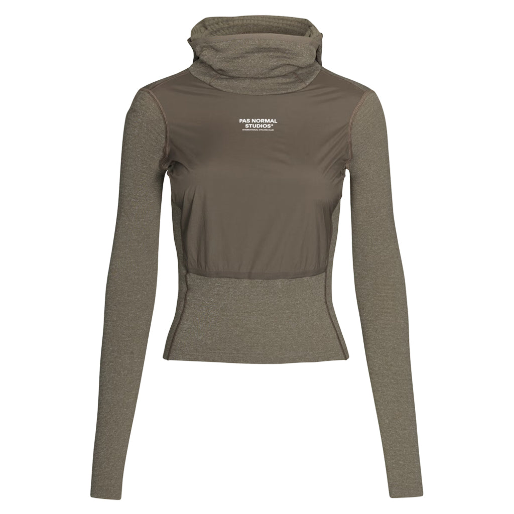 Pas Normal Studios Thermal Hooded Windproof Base Layer Women's