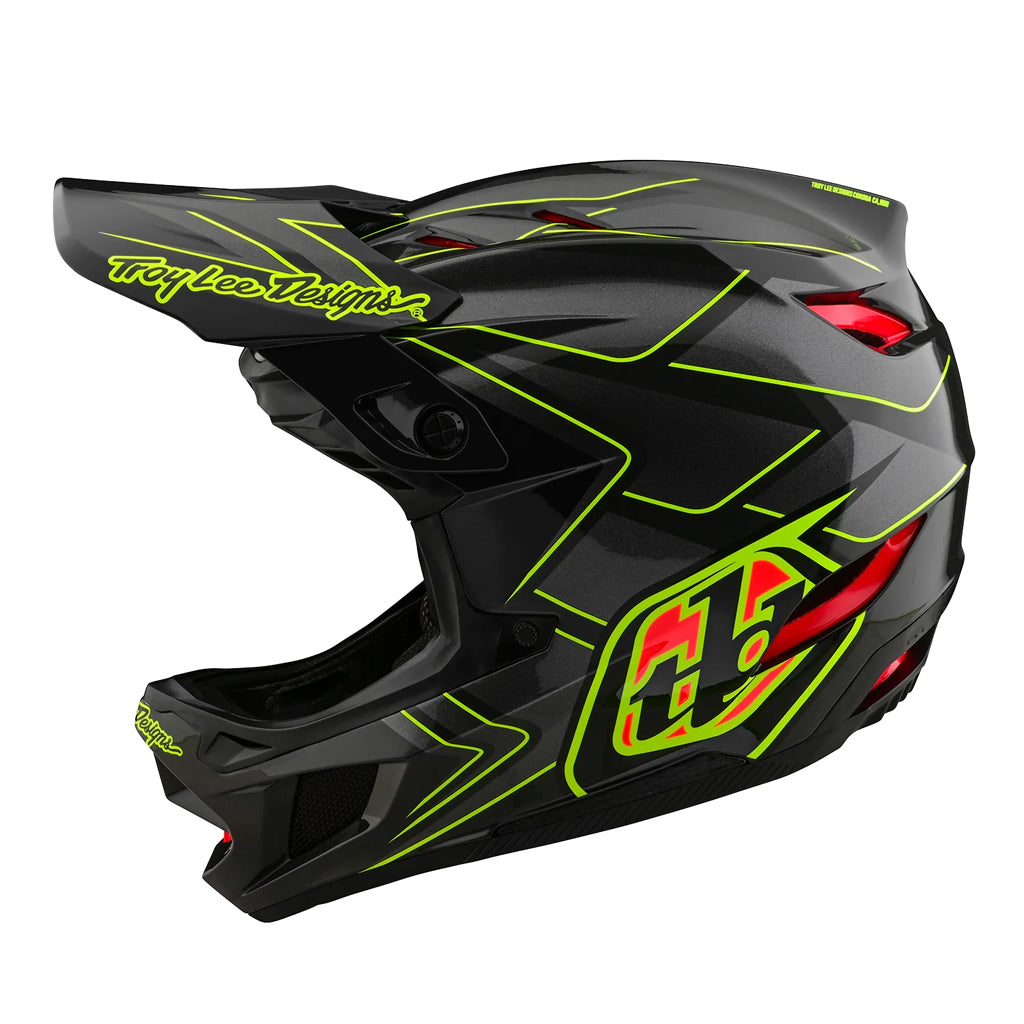 Troy Lee Designs D4 Composite Ghostwing Helmet w/MIPS