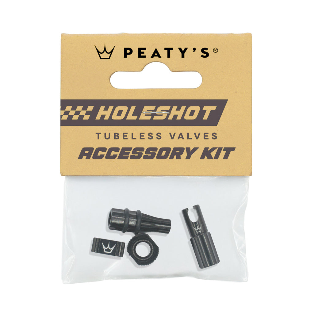 Peaty's Holeshot Fast Flow Tubeless Valve Accessory Kits