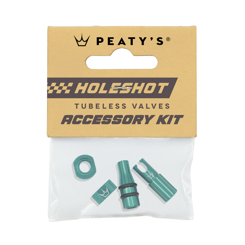 Peaty's Holeshot Fast Flow Tubeless Valve Accessory Kits