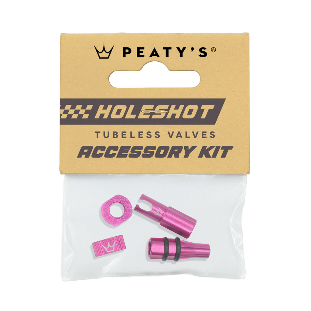 Peaty's Holeshot Fast Flow Tubeless Valve Accessory Kits
