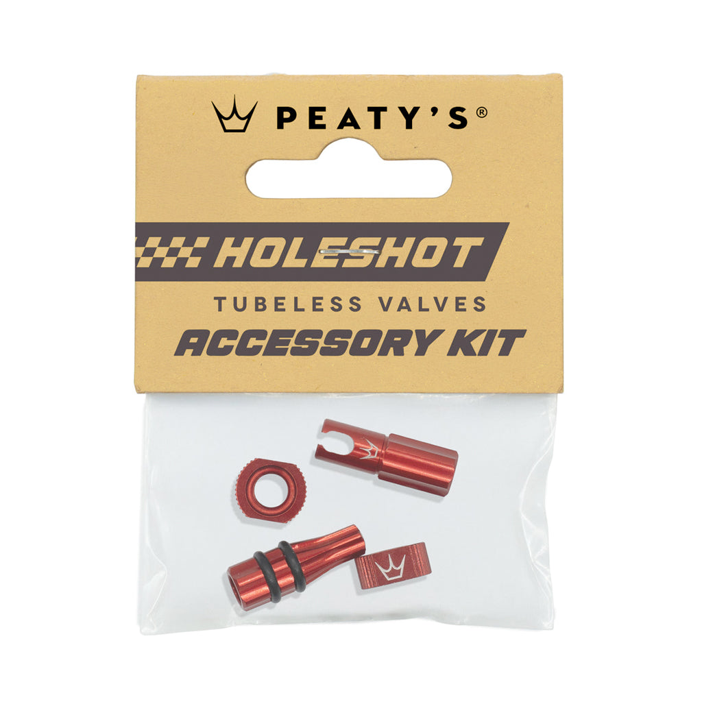 Peaty's Holeshot Fast Flow Tubeless Valve Accessory Kits